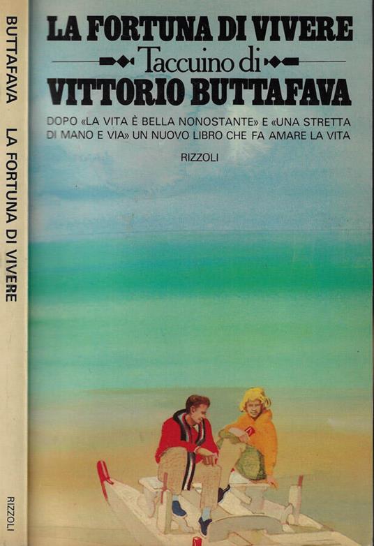 La fortuna di vivere - Vittorio Buttafava - copertina