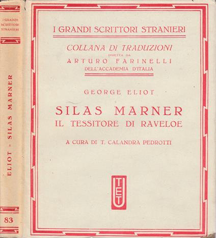 Silas Marner - George Eliot - copertina