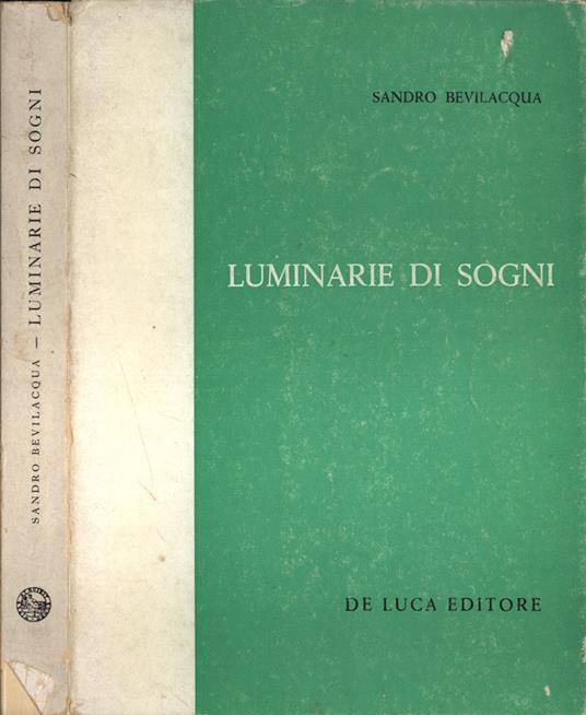 Luminarie di sogni - Sandro Bevilacqua - copertina