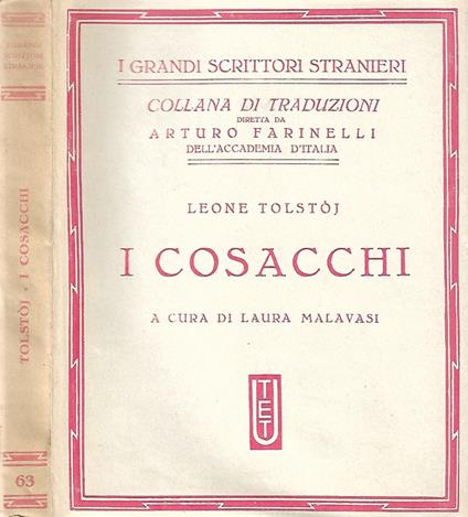 I Cosacchi - Leone Tolstoj - copertina
