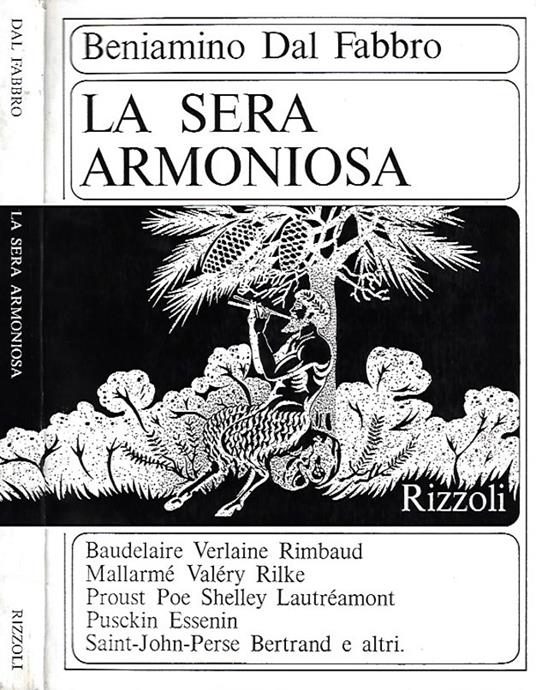 La sera armoniosa - Beniamino Dal Fabbro - copertina