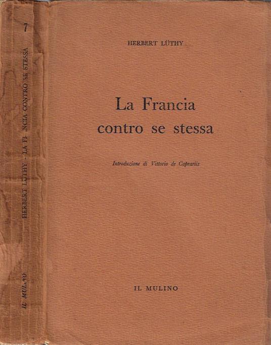 La Francia contro se stessa - copertina