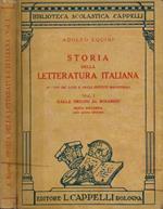 Storia della letteratura italiana. Vol. I
