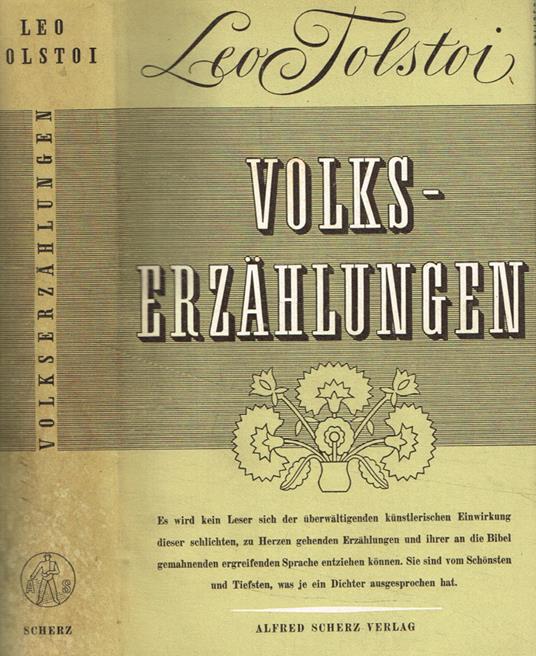 Volkserzahlungen - copertina