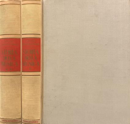 Storia della Musica. Vol. I e Vol. II - Giulio Confalonieri - copertina