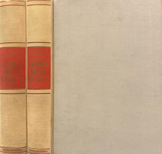 Storia della Musica. Vol. I e Vol. II - Giulio Confalonieri - copertina