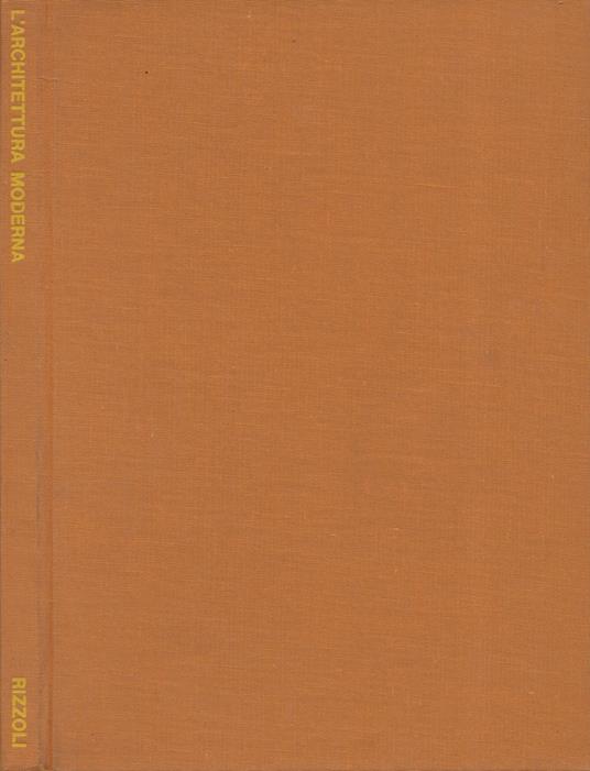 L' architettura moderna - Vincent jr. Scully - copertina