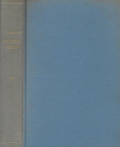 Confessioni e Ricordi. Vol. II: 1859 - 1892 - Ferdinando Martini - copertina