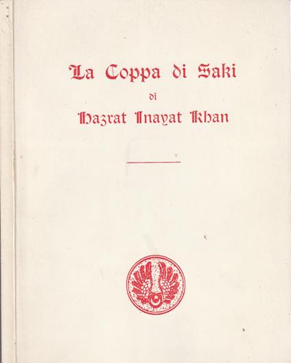La coppa di Saki - Hazrat Inayat Khan - copertina