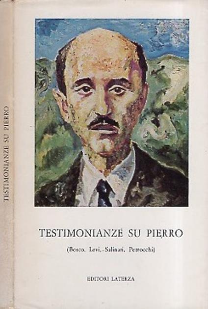 Testimonianze su Pierro - copertina