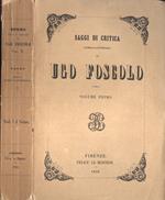 Saggi di critica storico - letteraria Vol. I