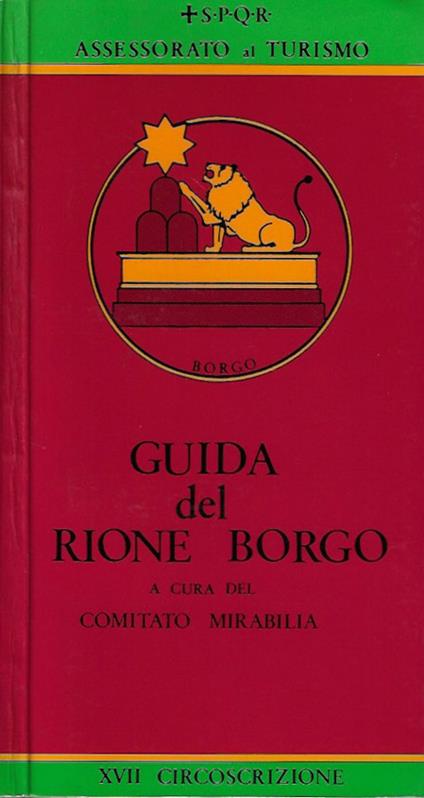 Guida del Rione Borgo - copertina
