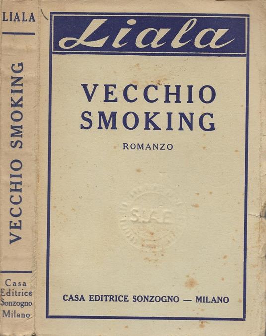 Vecchio Smoking - Liala - copertina