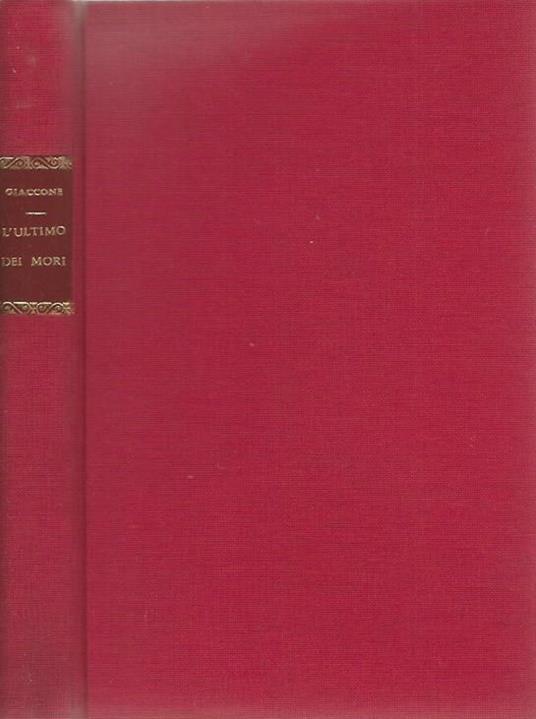 L' Ultimo dei Mori - copertina