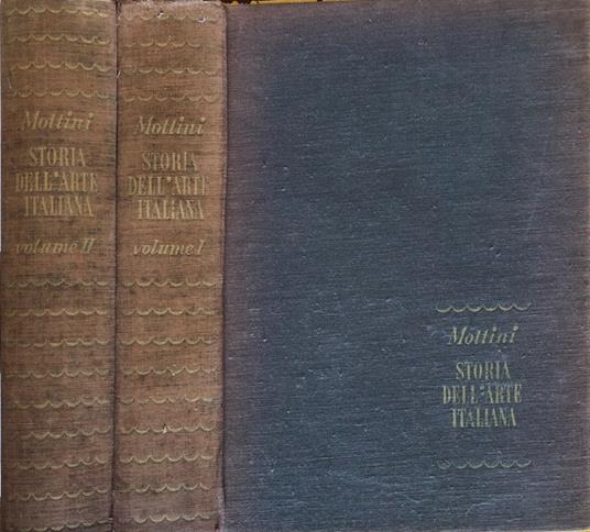 Storia dell'arte italiana - Edoardo Mottini - copertina