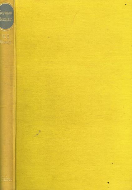 German porcelain - copertina