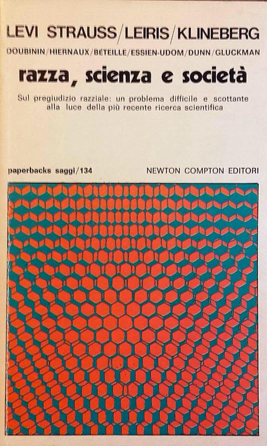 Razza, scienza e società - copertina