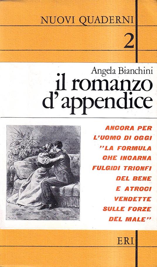 Il Romanzo d'Appendice - Angela Bianchini - copertina