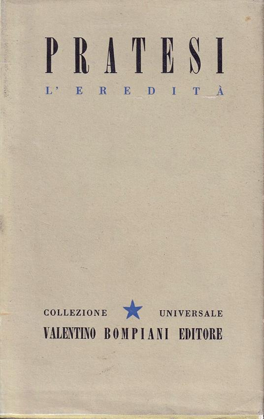 Racconti - Mario Pratesi - copertina