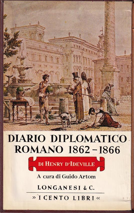 Diario diplomatico romano (1862-1866) - Henry D'Ideville - copertina