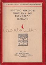 Problema del romanzo italiano