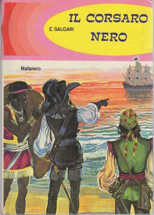 Il Corsaro Nero - Emilio Salgari - copertina