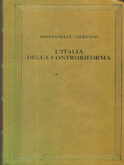 L' Italia della Controriforma: (1492-1600) - copertina
