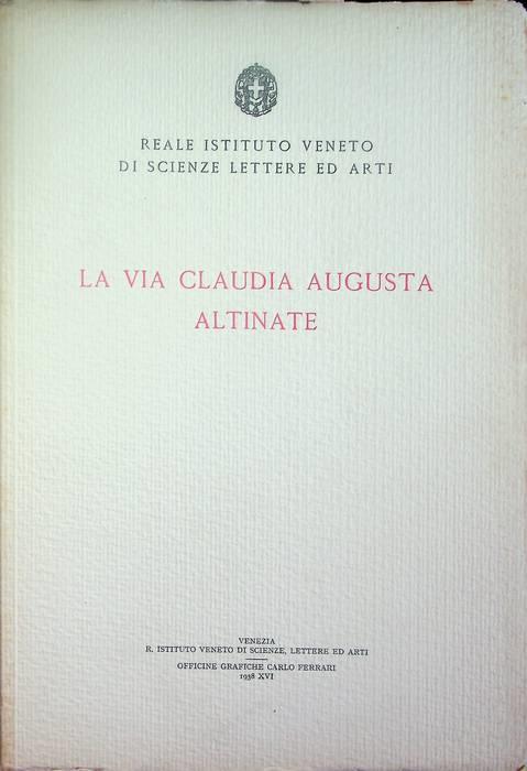 La via Claudia Augusta Altinate - copertina