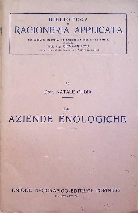 Le aziende enologiche - copertina