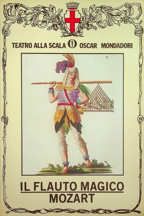 Die Zauberflöte: il flauto magico: opera tedesca in due atti - copertina