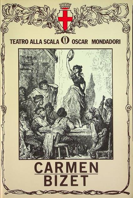Carmen: opéra-comique in quattro atti - copertina