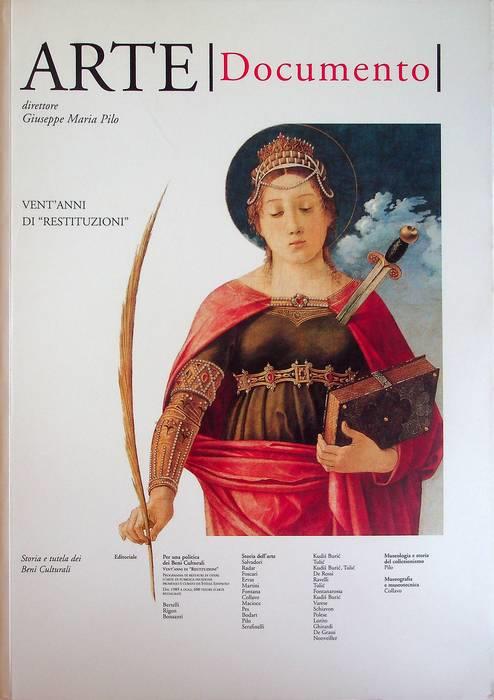 Vent'anni di restituzioni - copertina