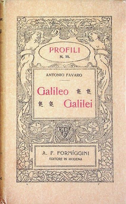 Galileo Galilei - Antonio Favaro - copertina