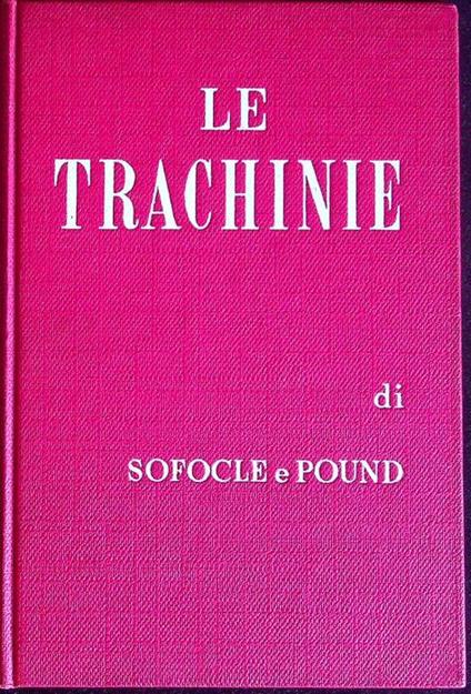 Le Trachinie - copertina