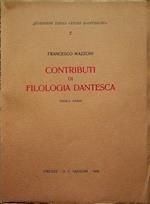 Contributi di filologia dantesca: prima serie