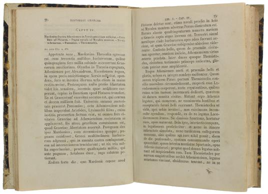 EPITOME HISTORIAE GRAECAE. Accedit lexicon latino-italicum - copertina