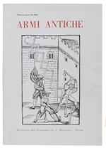 ARMI ANTICHE. Bollettino dell'Accademia di S.Marciano. Numero unico del 1964