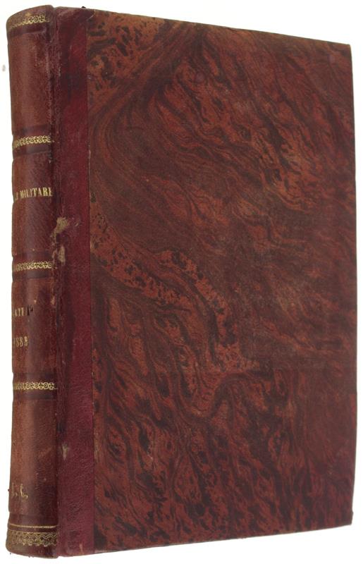 GIORNALE MILITARE 1888. Parte Prima - copertina