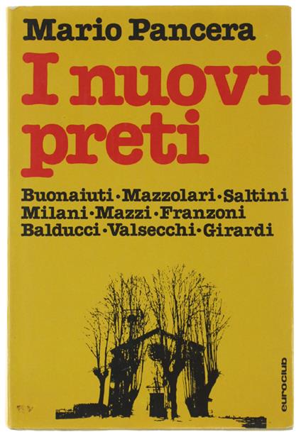 I NUOVI PRETI - Mario Pancera - copertina