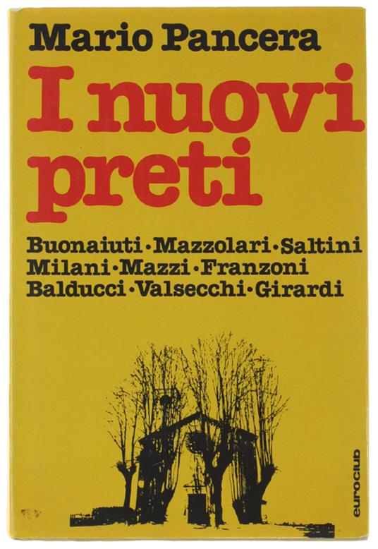 I NUOVI PRETI - Mario Pancera - copertina