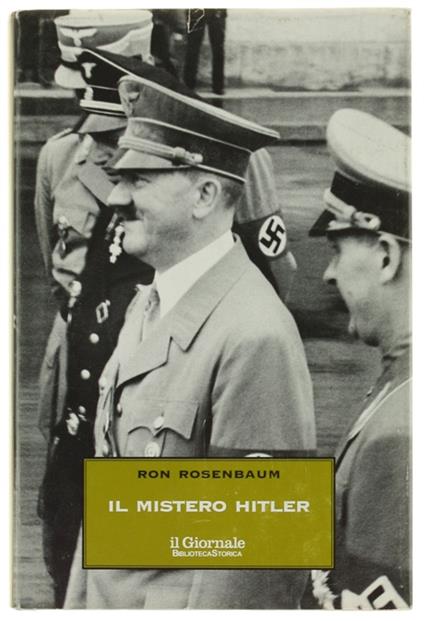 Il MISTERO HITLER - Ron Rosenbaum - copertina