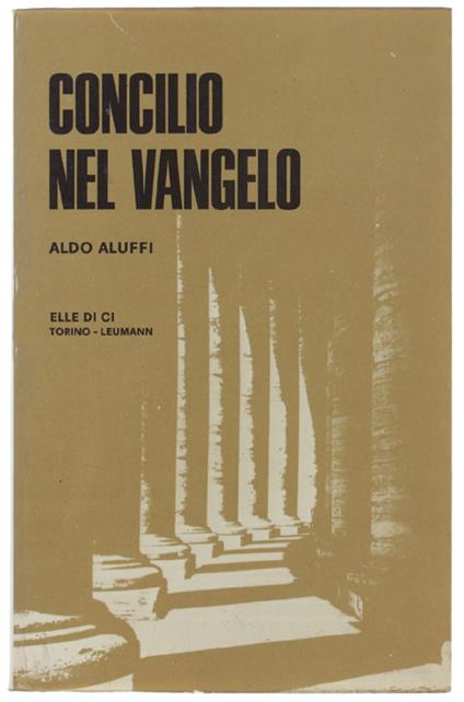 CONCILIO NEL VANGELO. Riflessioni per quanti vogliono scoprire l'accordo tra Vangelo e Concilio - Aldo Aluffi - copertina