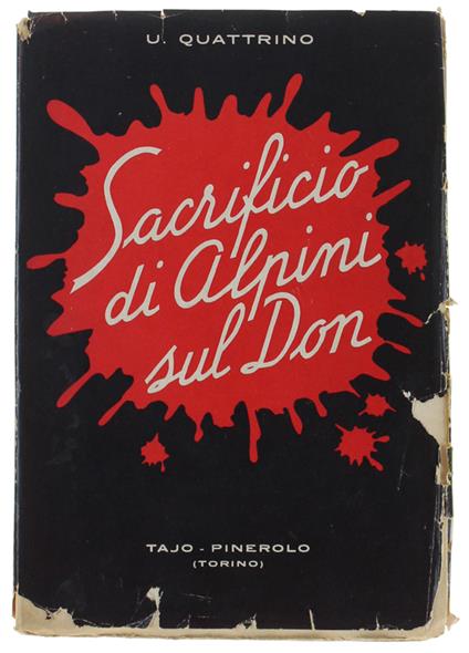 SACRIFICIO DI ALPINI SUL DON - copertina