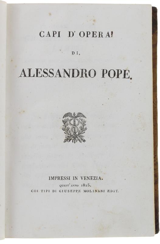 Bergoglio Libri d'Epoca Snc