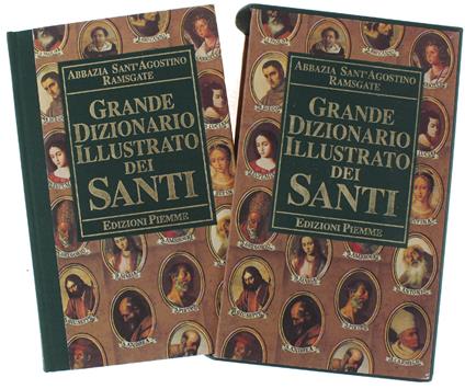 GRANDE DIZIONARIO ILLUSTRATO DEI SANTI - copertina