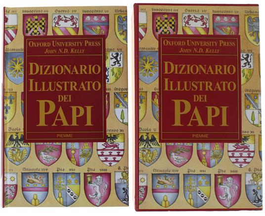 DIZIONARIO ILLUSTRATO DEI PAPI - copertina