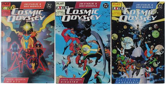 PLAY EXTRA # 2 - 3 - 5 : COSMIC ODYSSEY. (in italiano) - Edizioni Play Press, - 1990 - copertina