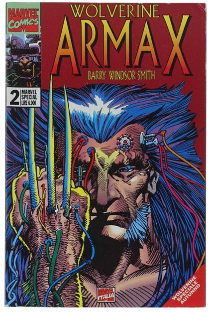 WOLVERINE ARMAX Marvel Special N.2 - 1994 (come nuovo) - Marvel Comics italia, - 1994 - copertina