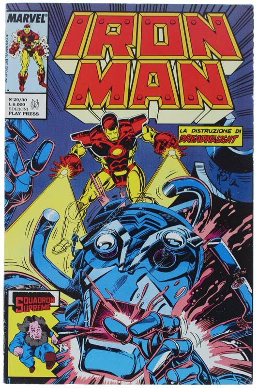 IRON MAN - Play Press # 29/30 (più che ottimo) - Play Press edizioni, - 1991 - copertina