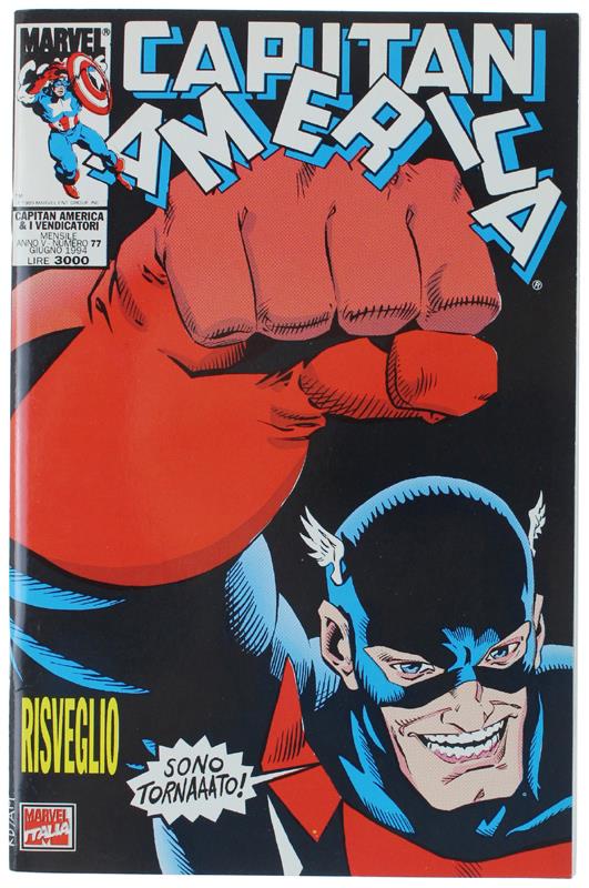 CAPITAN AMERICA # 77 - 1994 . Marvel Comics Italia. Più che ottimo - copertina
